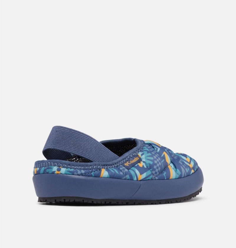 Blue Kids' Columbia Omni Heat Lazy Bend Camper Sandals | RZFPM-6058