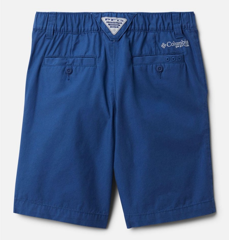 Blue Kids' Columbia PFG Bonehead Shorts | KEUWB-8096