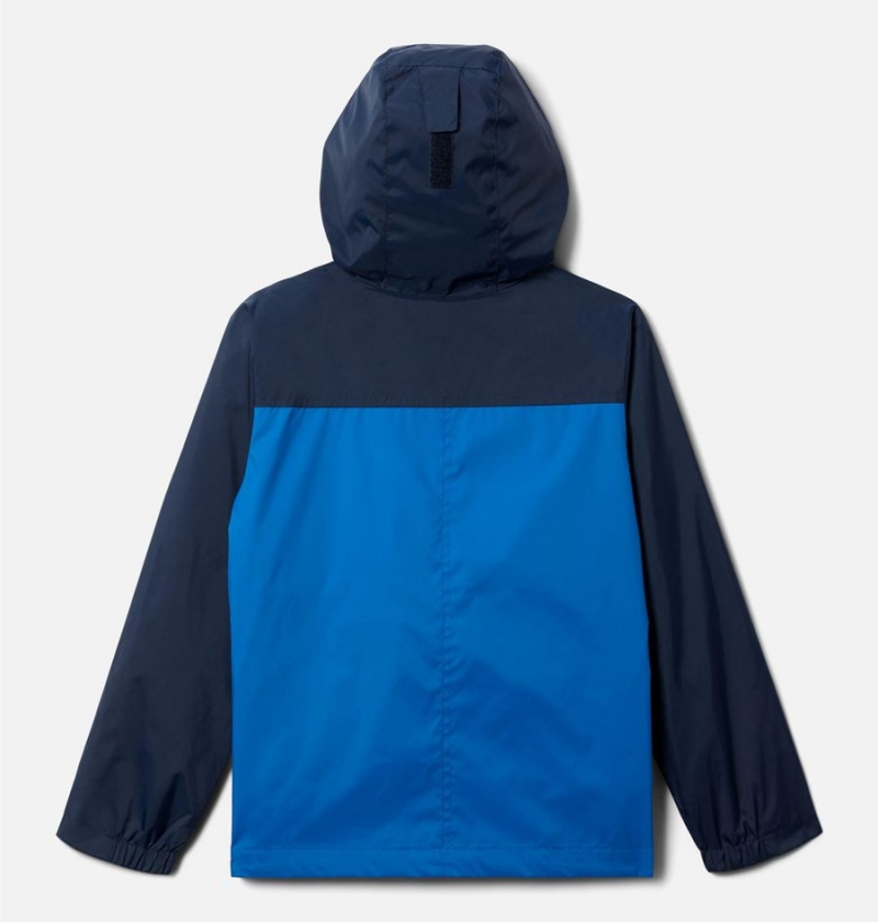 Blue Kids' Columbia Rain-Zilla Jacket | EHQUT-9427