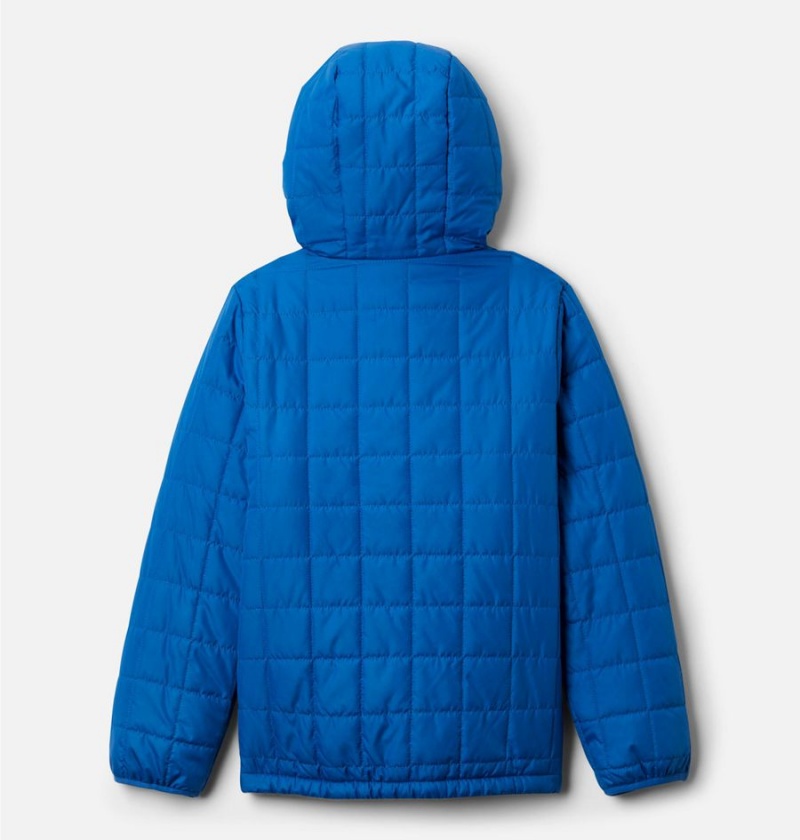 Blue Kids' Columbia Rugged Ridge Sherpa Lined Jacket | HUXKL-4021