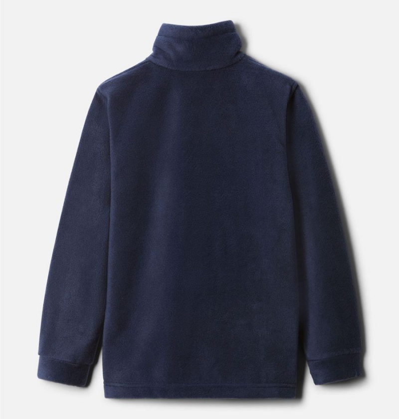 Blue Kids' Columbia Steens Mountain II Fleece Jacket | OGAVK-6548