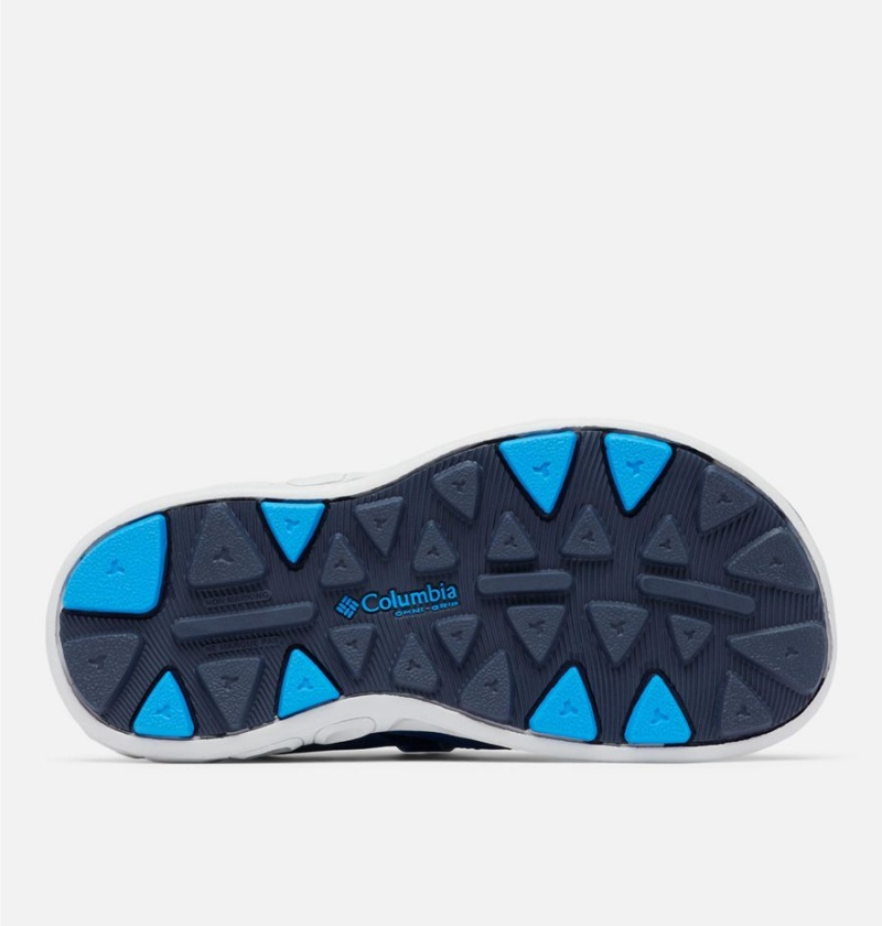 Blue Kids' Columbia Techsun Wave Sandals | ZMHQE-4786