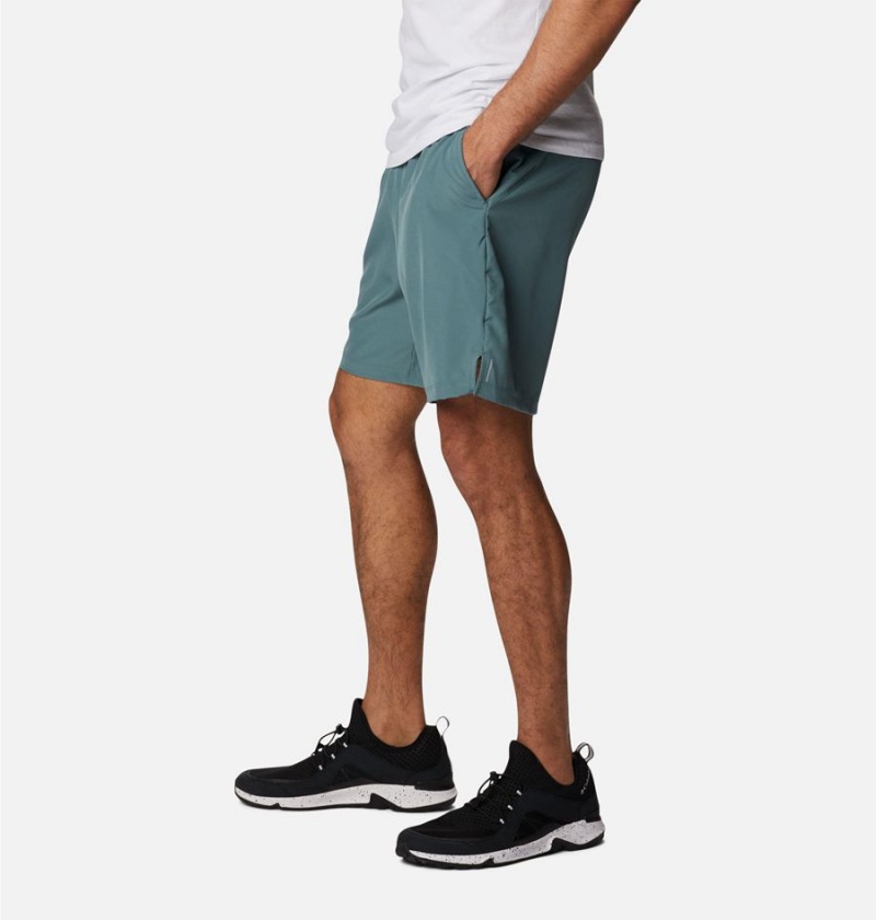 Blue Men's Columbia Alpine Chill Zero Shorts | KCSMD-9540