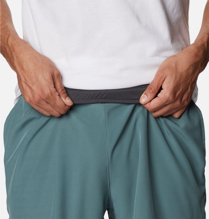 Blue Men's Columbia Alpine Chill Zero Shorts | KCSMD-9540