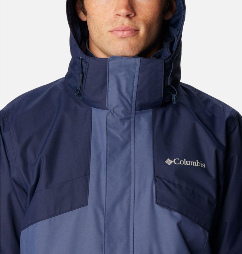 Blue Men's Columbia Bugaboo II Fleece Interchange Ski Jacket | ACWHE-3629