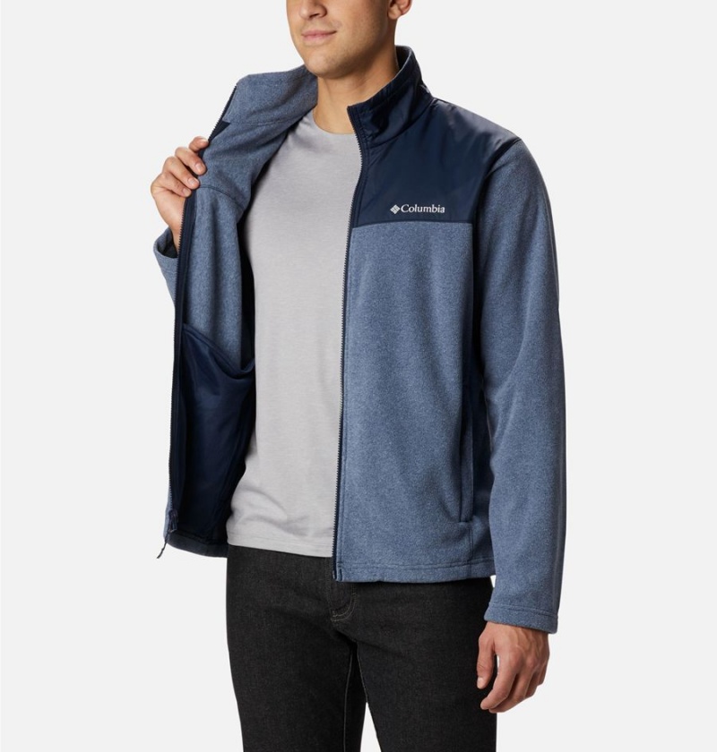 Blue Men's Columbia Bugaboo II Fleece Interchange Ski Jacket | HBLJD-6582