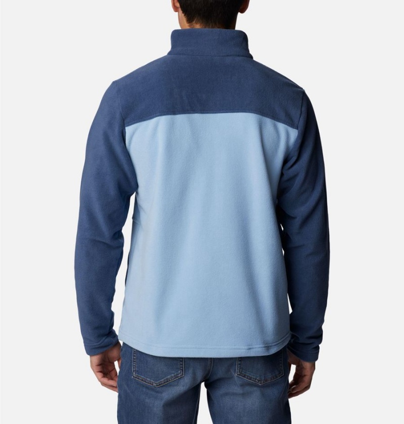 Blue Men's Columbia Castle Dale Full Zip Fleece Jacket | ARLVU-6780