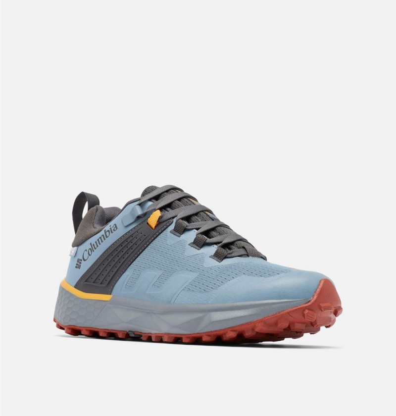 Blue Men's Columbia Facet 75 OutDry Hiking Sneakers | NSTQE-9354