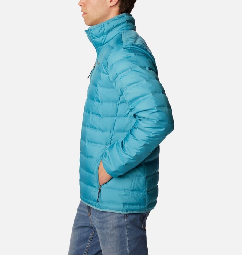 Blue Men's Columbia Lake 22 Insulated Puffer Jacket | MXHYU-9524