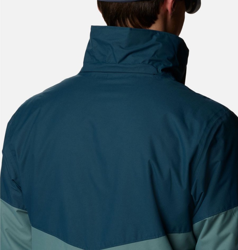 Blue Men's Columbia Last Tracks Insulated Ski Jacket | NOTXR-7490