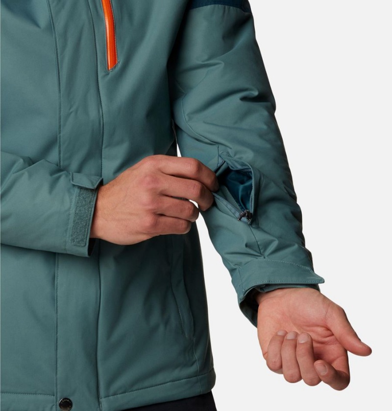 Blue Men's Columbia Last Tracks Insulated Ski Jacket | NOTXR-7490