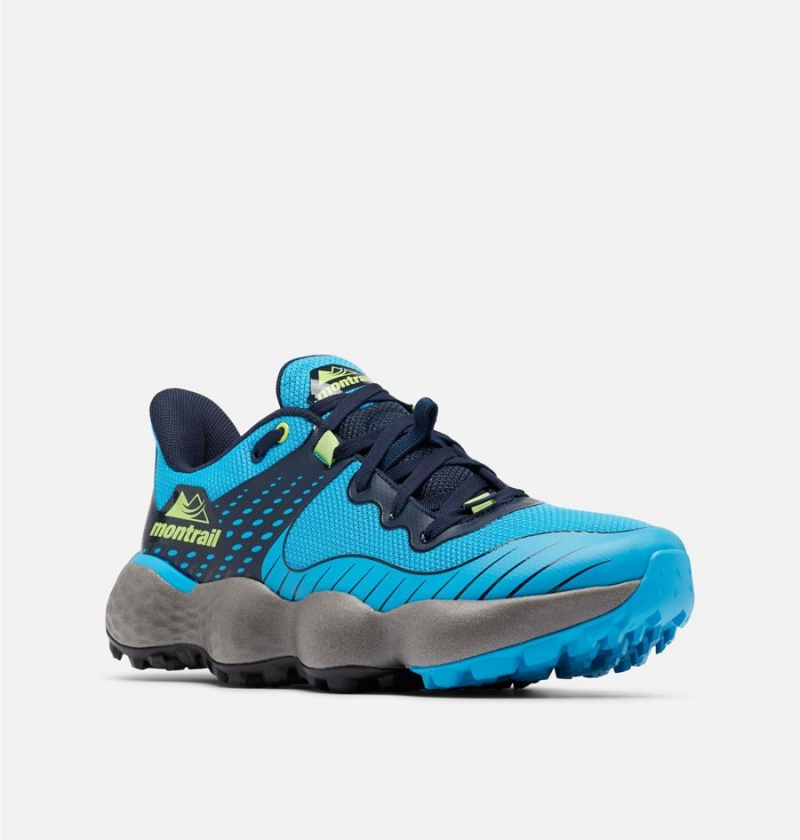 Blue Men's Columbia Montrail Trinity MX Trail Running Sneakers | EVOJU-4256