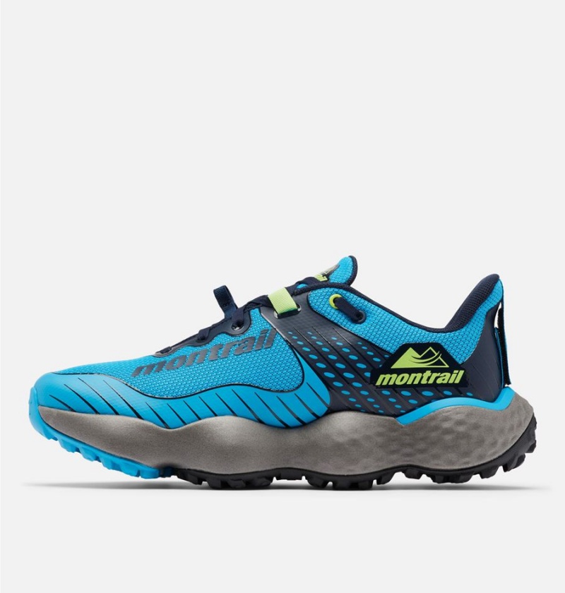 Blue Men's Columbia Montrail Trinity MX Trail Running Sneakers | EVOJU-4256