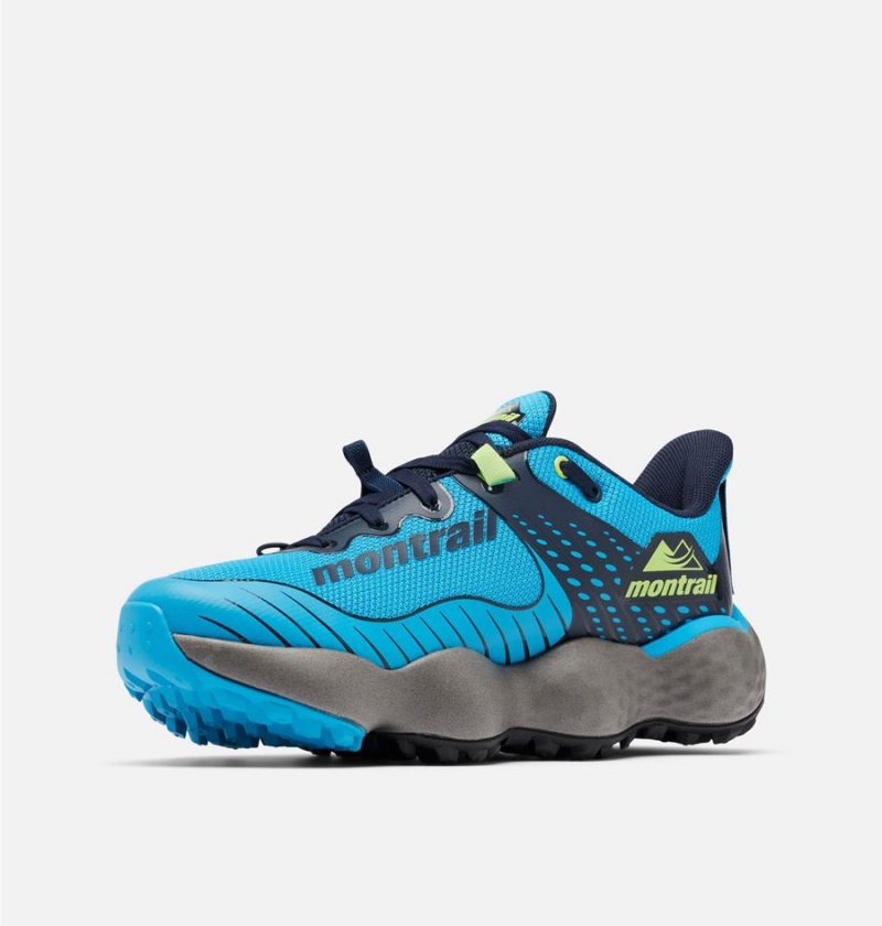 Blue Men's Columbia Montrail Trinity MX Trail Running Sneakers | EVOJU-4256