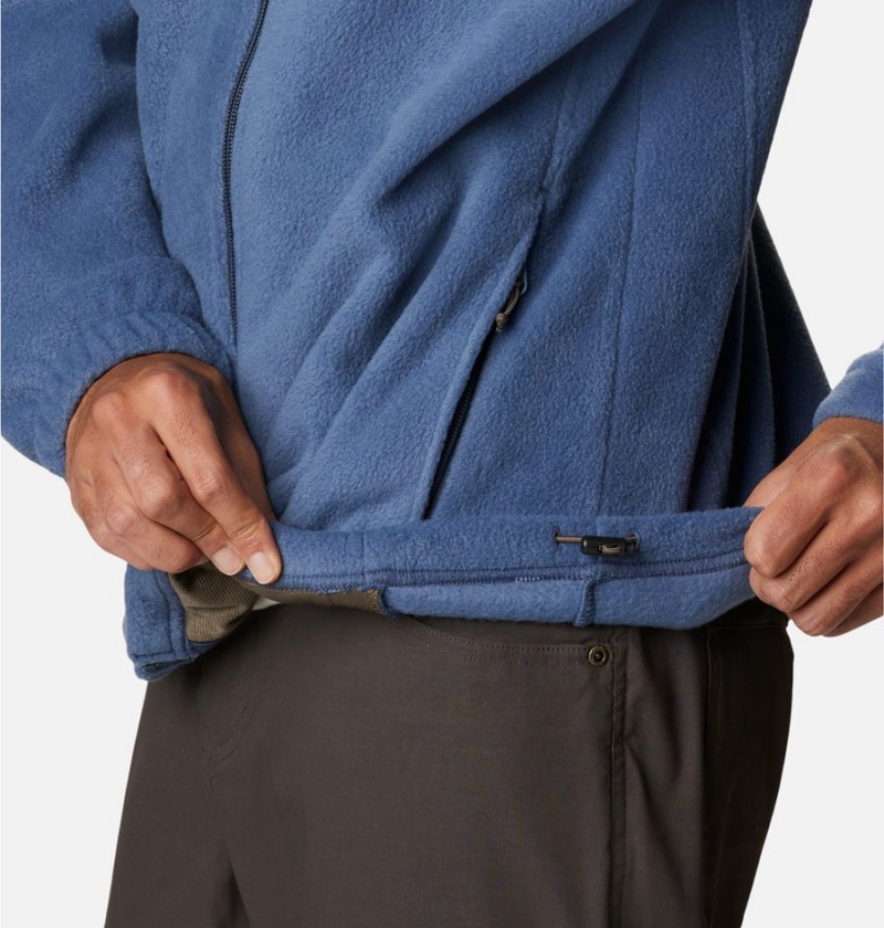 Blue Men's Columbia PHG Fleece Jacket | BYKSH-8415