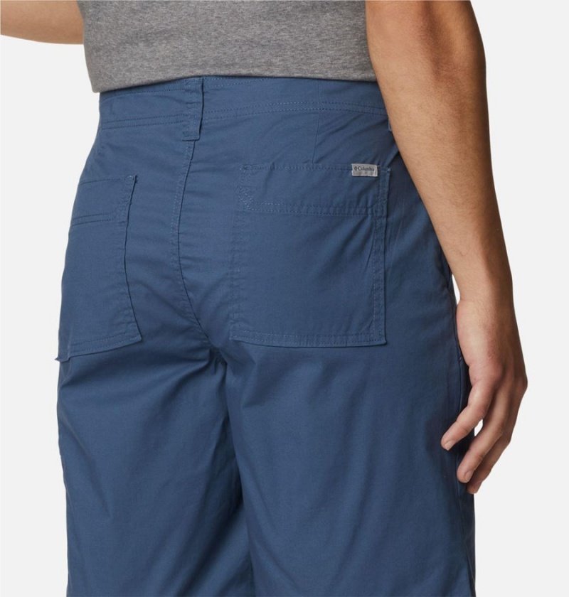 Blue Men's Columbia Pine Canyon Cargo Shorts | EPYRL-2853