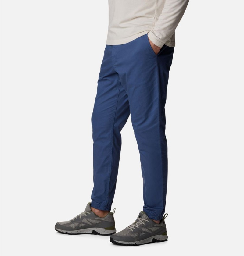 Blue Men's Columbia Rapid Rivers Joggers Pants | KOILF-5128