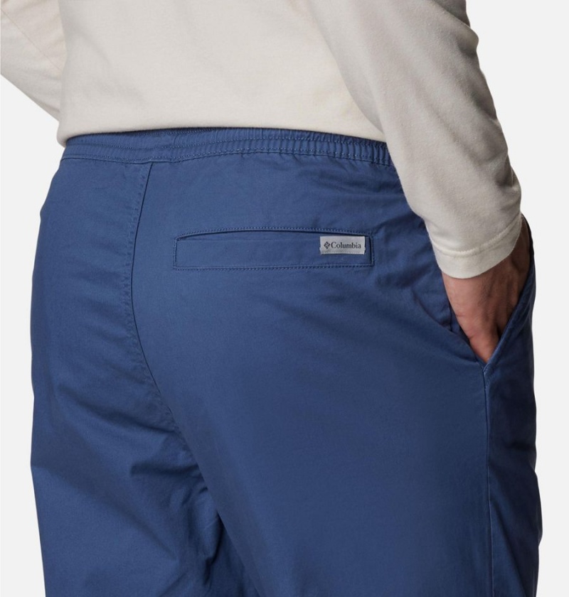 Blue Men's Columbia Rapid Rivers Joggers Pants | KOILF-5128