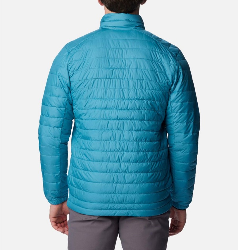 Blue Men's Columbia Silver Falls Insulated Puffer Jacket | DFQMH-9123