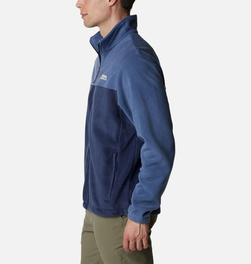 Blue Men's Columbia Steens Mountain 2.0 Full Zip Fleece Jacket | VZPJY-6392