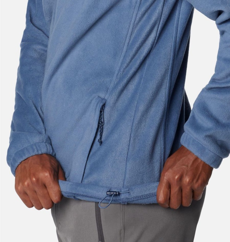 Blue Men's Columbia Steens Mountain Full Zip Hoodie Fleece Jacket | GPLAI-6402