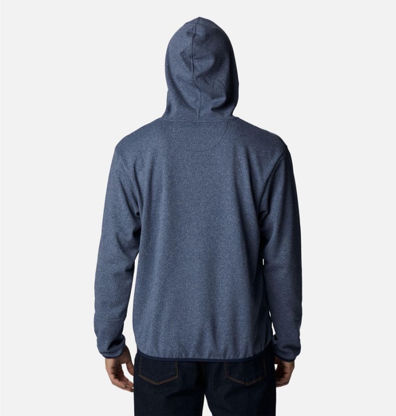 Blue Men's Columbia Stone Canyon Hoodie | CWJFH-6302