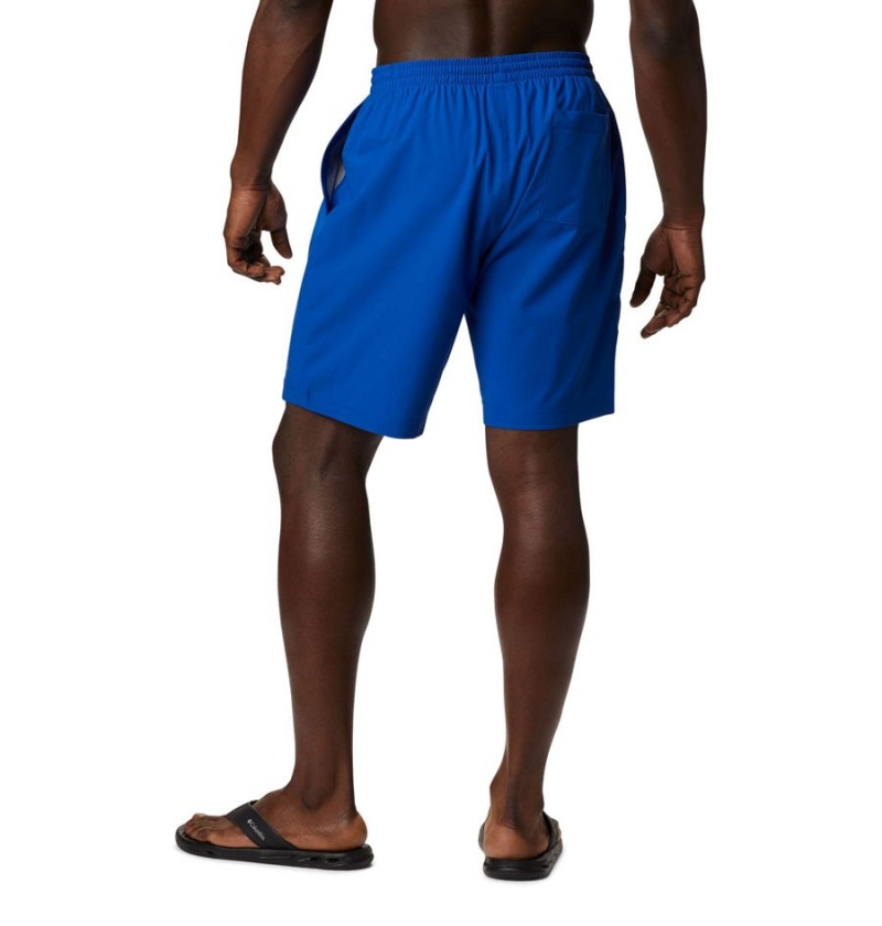 Blue Men's Columbia Summertide Stretch Shorts | PZLOS-8359