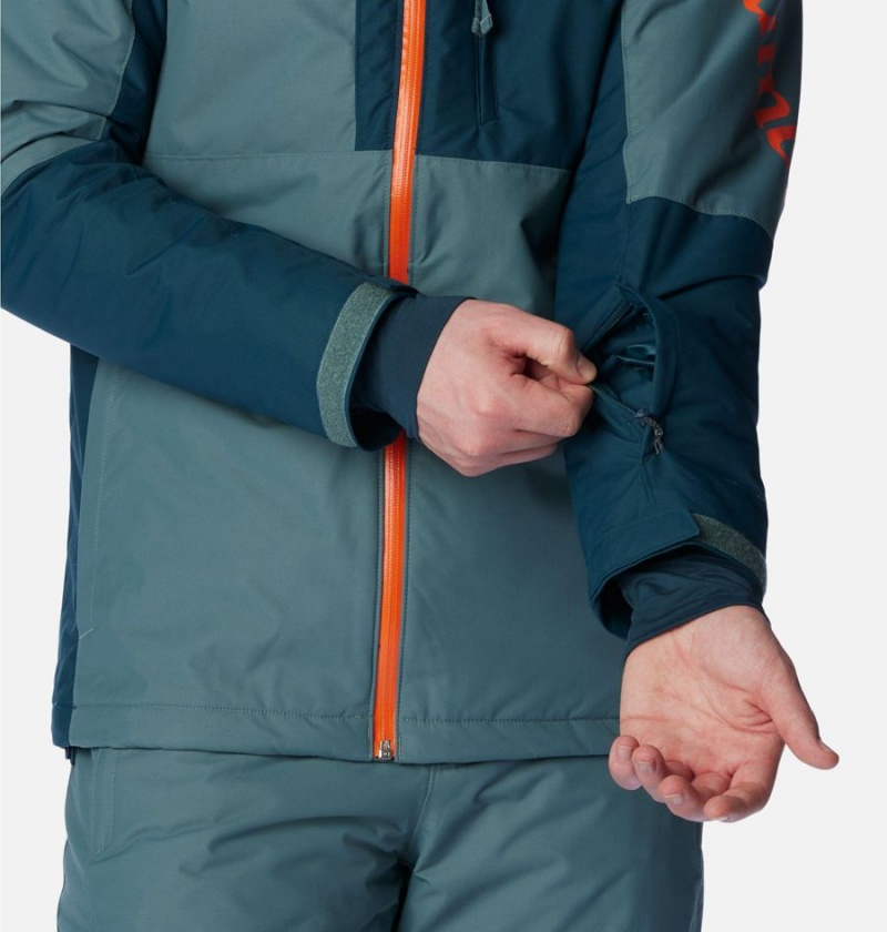 Blue Men's Columbia Timberturner II Ski Jacket | WKEXI-6892