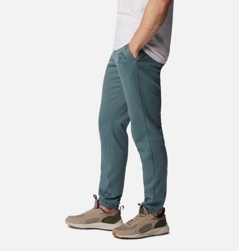 Blue Men's Columbia Trek Joggers Pants | OYNBH-5907