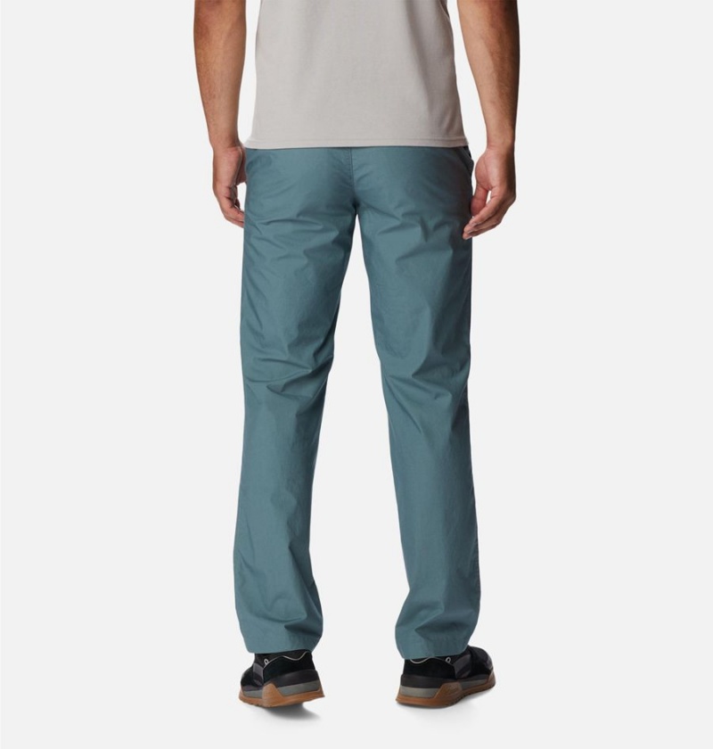 Blue Men's Columbia Washed Out Pants | HPOZE-3290