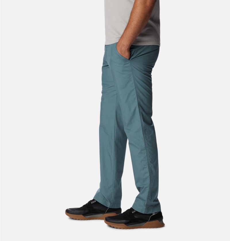 Blue Men's Columbia Washed Out Pants | HPOZE-3290