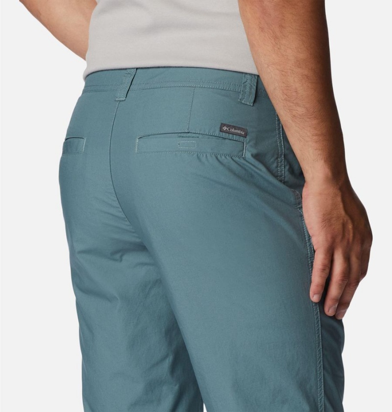 Blue Men's Columbia Washed Out Pants | HPOZE-3290