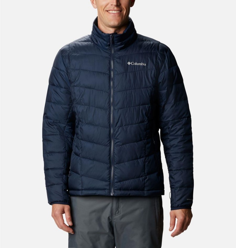 Blue Men's Columbia Whirlibird IV Interchange Ski Jacket | YPNXH-2946