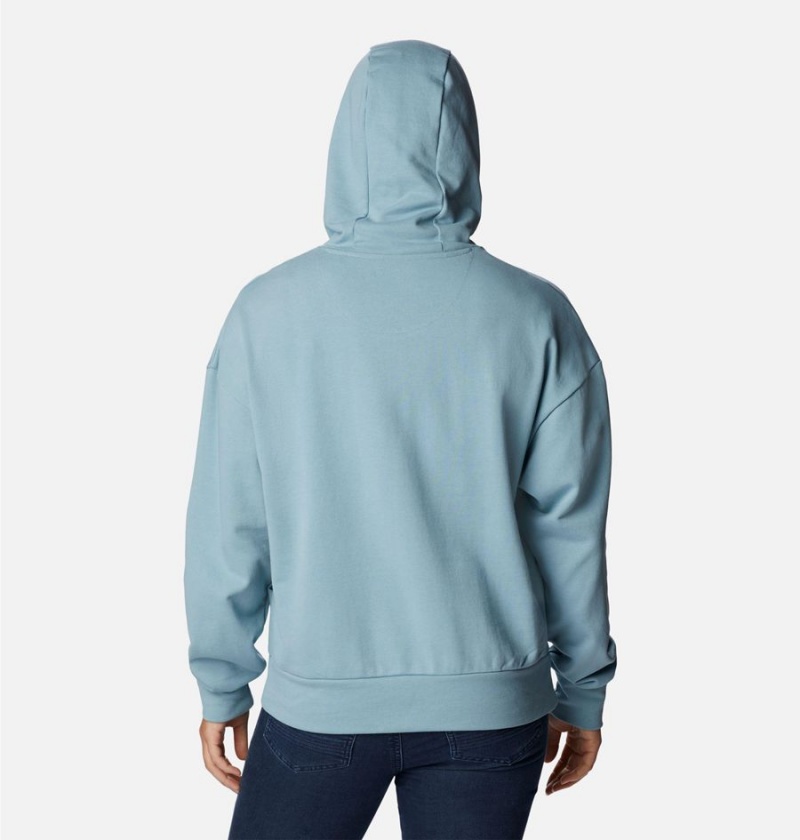 Blue Women's Columbia Break It Down Hoodie | WFQRK-3195