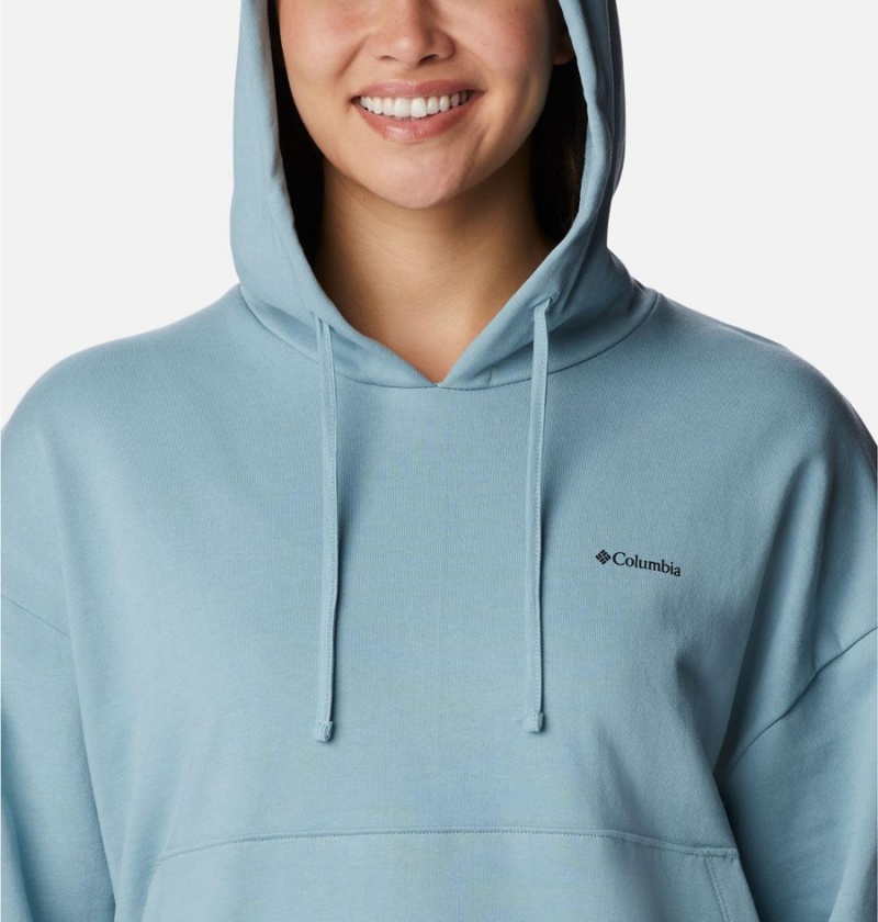 Blue Women's Columbia Break It Down Hoodie | WFQRK-3195