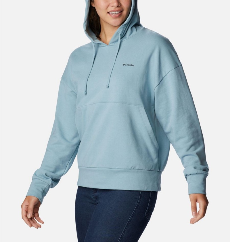 Blue Women's Columbia Break It Down Hoodie | WFQRK-3195