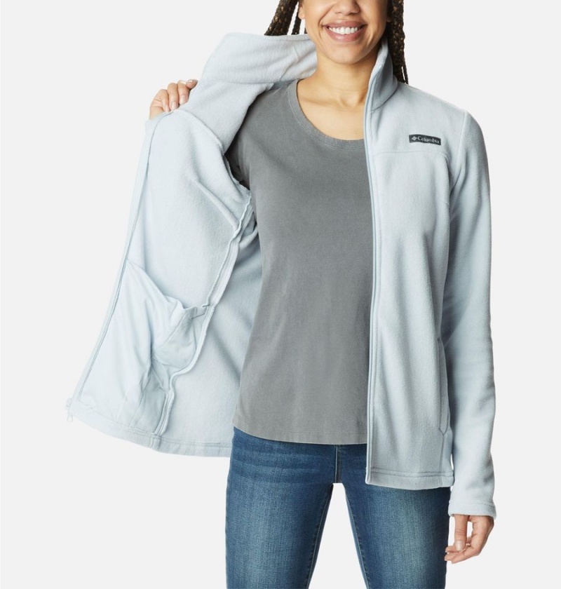 Blue Women's Columbia Castle Dale Full Zip Fleece Jacket | REUJQ-5123