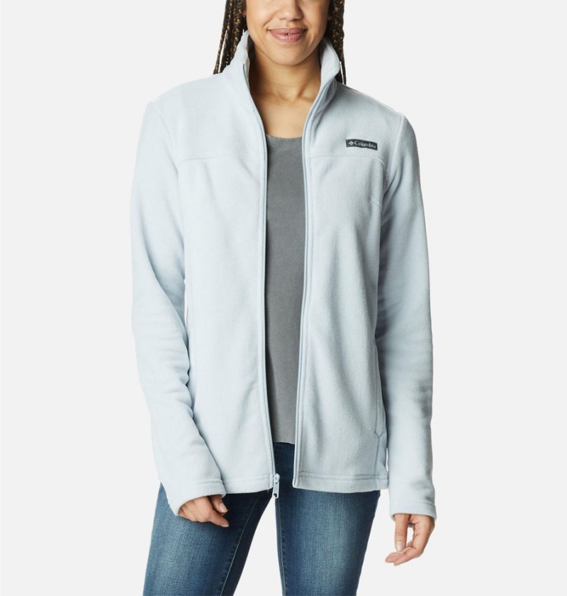 Blue Women's Columbia Castle Dale Full Zip Fleece Jacket | REUJQ-5123