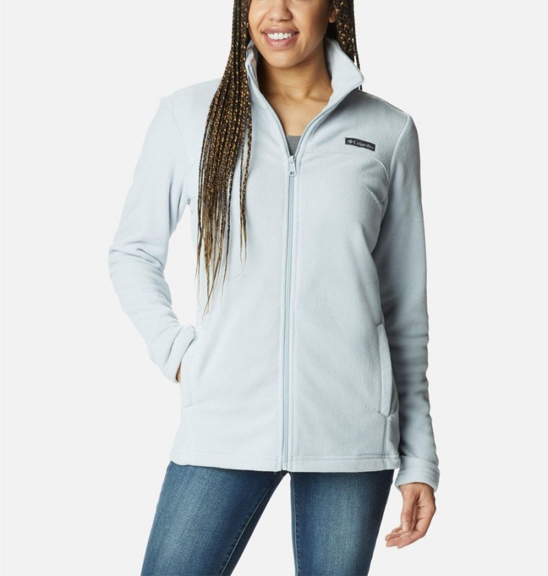 Blue Women\'s Columbia Castle Dale Full Zip Fleece Jacket | REUJQ-5123