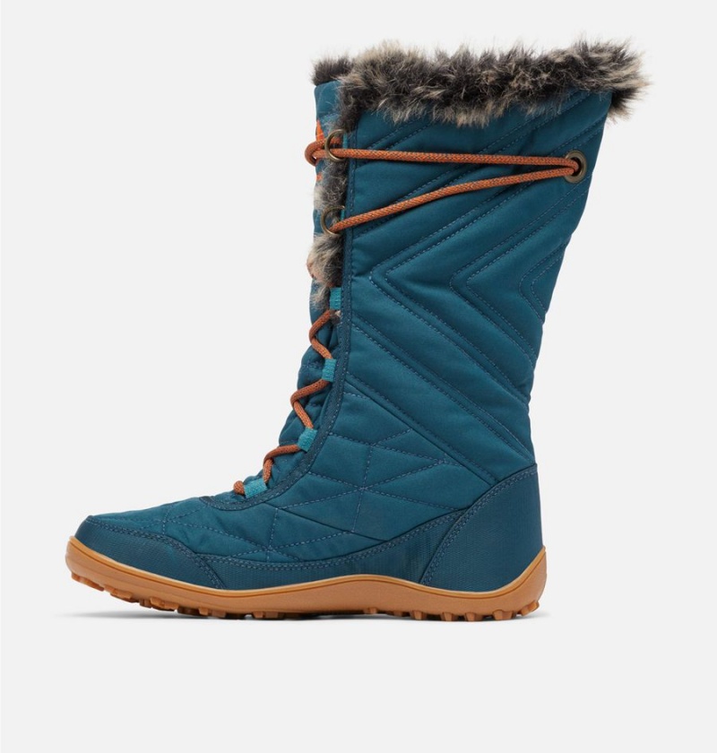 Blue Women's Columbia Minx Mid III Boots | YZFHT-8971