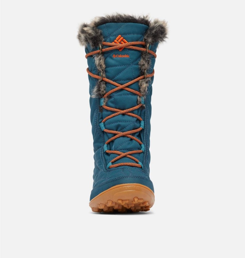 Blue Women's Columbia Minx Mid III Boots | YZFHT-8971