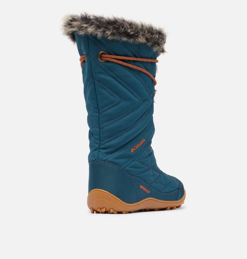 Blue Women's Columbia Minx Mid III Boots | YZFHT-8971