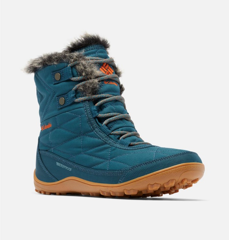 Blue Women's Columbia Minx Shorty III Boots | FDXBJ-2163