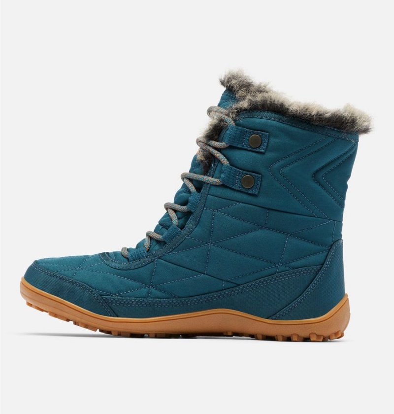 Blue Women's Columbia Minx Shorty III Boots | FDXBJ-2163