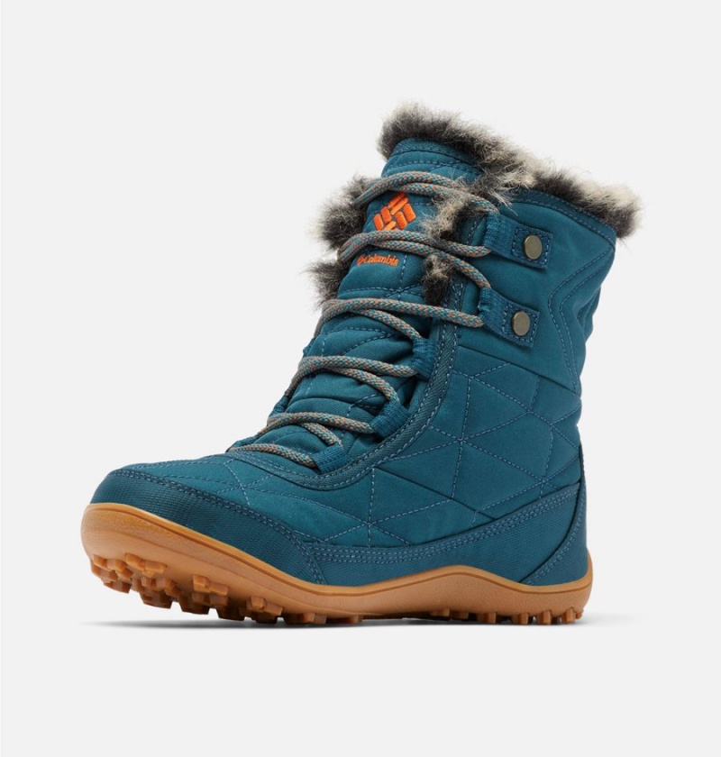 Blue Women's Columbia Minx Shorty III Boots | FDXBJ-2163