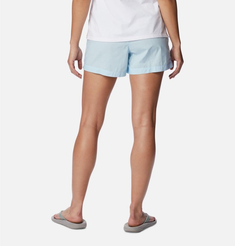 Blue Women's Columbia Norgate Shorts | LYXVZ-0149