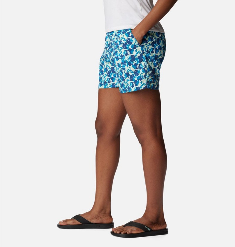 Blue Women's Columbia PFG Super Backcast Water Shorts | TCINB-3281