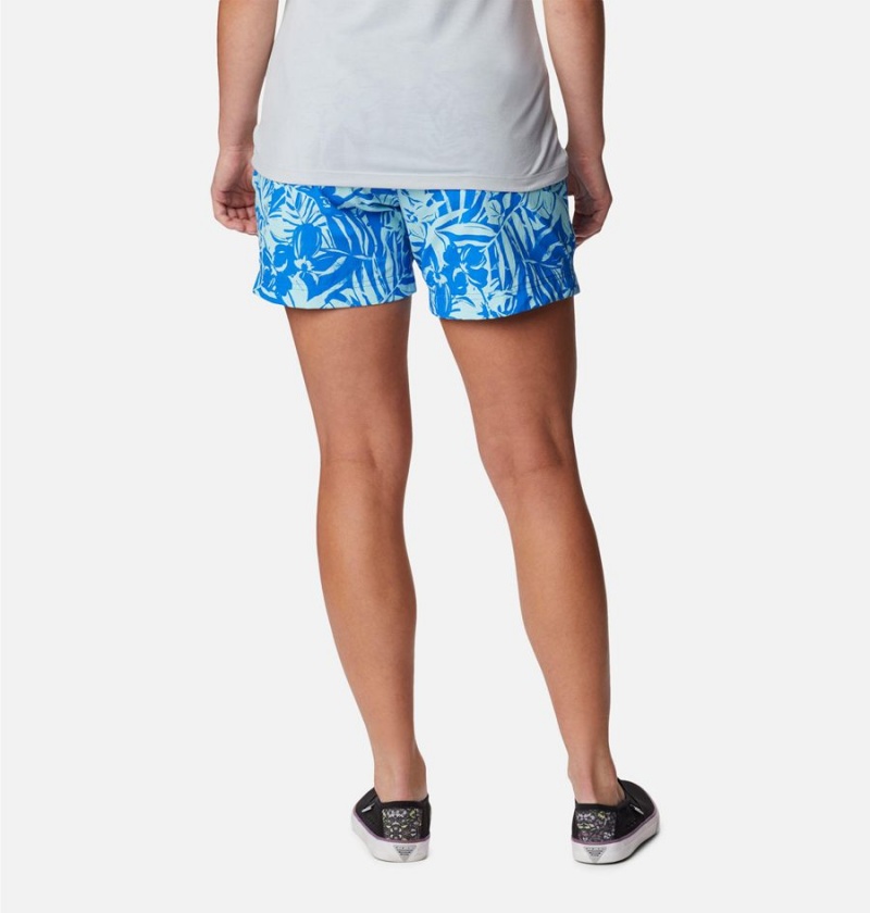 Blue Women's Columbia PFG Super Backcast Water Shorts | CBAVZ-3960