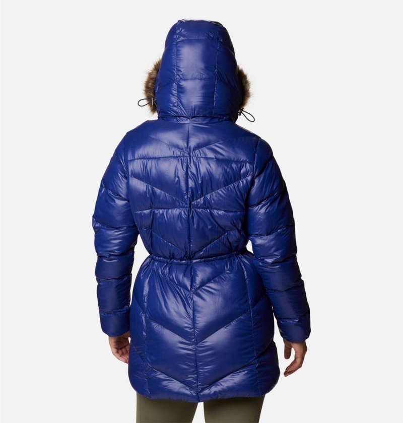 Blue Women's Columbia Peak to Park Mid Insulated Puffer Jacket | SPYUL-6321