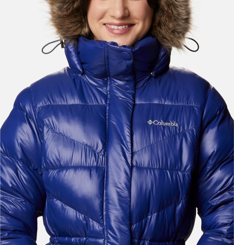 Blue Women's Columbia Peak to Park Mid Insulated Puffer Jacket | SPYUL-6321